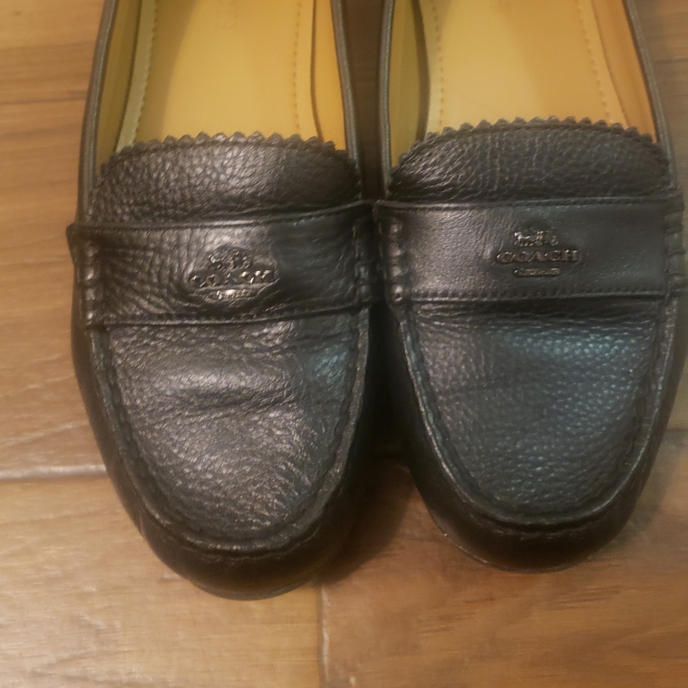 Coach Black Women Flats 8.5